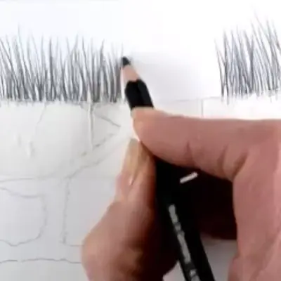 giraffe fur pencil drawing tutorial