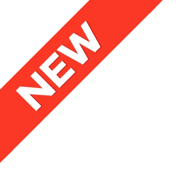 red ribbon with the NEW word on it
